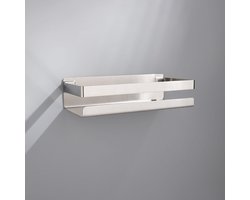 Doucherek zilver - Douche Rek - Zelfklevend - Badkamer Planchet - Inclusief Montageset