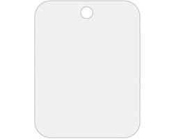 Douchespiegel - Badkamer spiegel - Scheren onder de douche - Anti-condens functie - 20x30 cm - Zilver