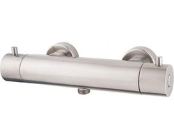 Douchethermostaat Wiesbaden Cool Touch Geborsteld Staal RVS