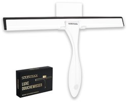 Douchewisser Wit RVS - Luxe Trekker Douche - Ophanghaak Zonder Boren - Douche Trekker Wit