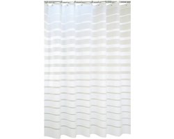 Douchgordijn Waterdicht & Schimmelwerend - Badkamer Gordijn met 12 RVS Haken - 180x200cm