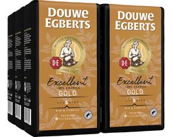 Douwe Egberts Excellent Gold Aroma Variaties Filterkoffie - Intensiteit 5/9 - 6 x 500 gram