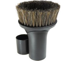 Dparts stofzuiger Plumeau universeel - borstel met paardenhaar - 32mm + 35mm - stofzuiger mondstuk, accessoires, opzetborstel, hulpstuk, zuigmond - geschikt voor Miele, Bosch, Siemens, Philips, Nilfisk, AEG, Inventum, Bestron, Karcher, Numatic