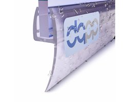 DQ-PP Douchestrip 80cm - Afdichting voor 3,5mm - 5mm Glasdikte - UK04 - Transparante Waterkeringsprofiel voor Douchedeur en Douchecabine
