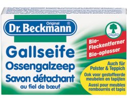Dr. Beckmann Gallzeep - Natuurlijke allrounder tegen vlekken - met de bewezen kracht van galzeep - bevat 0% geur-, kleur- en bleekstoffen - 100 g