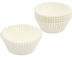 Dr. Oetker Baking Cups - Wit - pk/80 - Cupcake Vormpjes