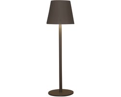 Draadloze Tafellamp | 27,5 x 9 cm | Warmwit dimbaar | Mat Taupe | Anna's Collectie
