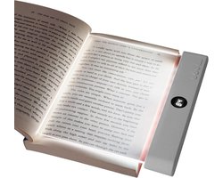 Draagbaar Bookmark Light, Flat Book Light met Timer, Bright Light Lamp Board Lightwedge Book Light - Oogbescherming - Dimmabel - Paneelboek lezen lamp voor lezen in bed - Nacht lezen, Auto
