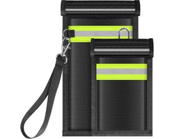Draagbare EMP-beschermingstas Set (2 Stuks) - Waterbestendig & Brandvertragend
