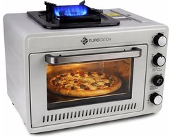 Draagbare Gasoven - Camping Oven - Outdoor Koken - 252 Liter Capaciteit - 50x37x39 cm - Zilver