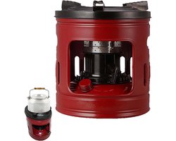 Draagbare Kachel - Compact Fornuis - Kamperen Koken - Lange Brandtijd - 22cm Hoog 1.2kg - Metaal