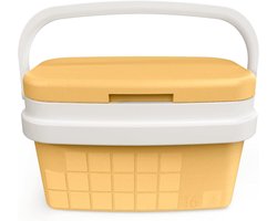 Draagbare Koelkast met Handgreep - 16 L Voedselcontainer voor Camping en Strand