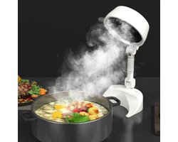 Draagbare Mini Desktop Afzuigkap - Opvouwbaar en Compact voor Thuis, Keuken en Reizen
