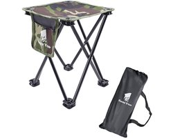Draagbare Opvouwbare Campingkruk – Lichtgewicht Stoel voor Buiten, Trektochten, Barbecues en Reizen