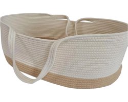 Draagbare Pasgeboren Moses Mand Katoenen Touw Babybed - Baby Nest Bed Carrycot Bassinet - Co Sleeper
