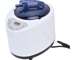 Draagbare Sauna Steamer 1000W 2.5L Pot Home Spa Machine met Afstandsbediening voor Stoombad - Badkamer Accessoires