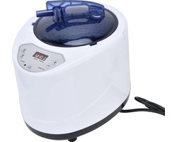 Draagbare Sauna Steamer 1000W 2.5L Pot Home Spa Machine met Afstandsbediening voor Stoombad - Badkamer Accessoires