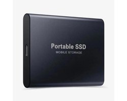 Draagbare SSD Externe Harde Schijf - draagbare SSD - 2TB aan Opslag - Pc storage - Opslag extern pc of laptop - USB 3.1- type C - Portable SSD Mobile storage - Smart Portable - externe SSD – geschikt voor Windows, Mac en Android