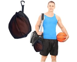 Draagtas voor Ballen - Sporttas - 1 stuk - Zwart - Waterdicht Oxford