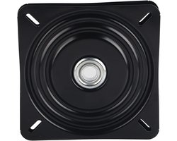 Draaibaar 10 inch Plateau voor Meubels - 360 ° Vierkante Sokkel Lazy Susan met Caleidoscoop - Bureau Draaiplateau