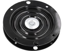 Draaibare kogellagerplaat 15,2 cm voor meubels - reservezitting met groef - draaiplateau - stoelen en barstoelen