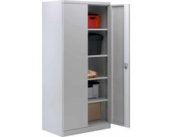 Draaideurkast 194x92x60 extra diep Licht grijs