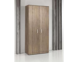 Draaideurkast hout Chief 200x90x42cm Robson Eiken