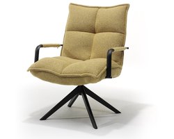 Draaifauteuil Floris - OTE Cloud Stof - Geel - 360 graden draaibaar