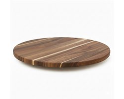 Draaiplateau Serveerplank Acacia hout – Draaischijf – XL – Ø50CM