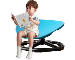 Draaistoel voor kinderen - Zintuiglijke stoel - Sensorische input - Stevige metalen basis - 45 x 395 x 25 cm