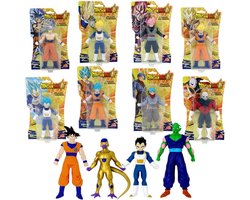 Dragon Ball Super Monster Flex - 1 exemplaar - Spaar ze allemaal - Rek Strek Squeeze - Super Flexibel - 15 cm groot