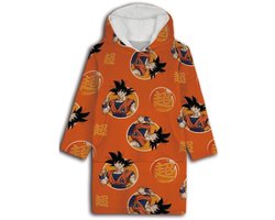 Dragon Ball Z Hoodie Fleece deken, Warrior - Kind (One Size ) - Polyester