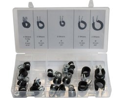 Dragon-Tools Rubberen Isolatie - Klem Assortiment - 18 delig