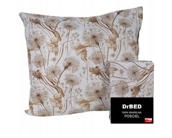 DrBED Serie - Hoogwaardige Katoenen Beddenset - 160x200 - Satijnen Afwerking - Botanisch Ontwerp