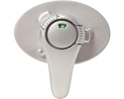 Dreambaby Oven/Vaatwasmachine Slot Zilver 2 Stuks - Kinderslot met EZ-Check Indicator - Hittebestendige Veiligheidssluiting voor Oven en Keukenapparatuur
