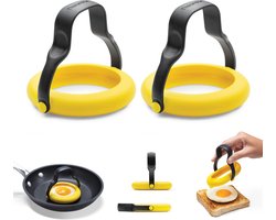 Dreamfarm - Flegg Eivorm Set van 2 Stuks - Kunststof - Geel -