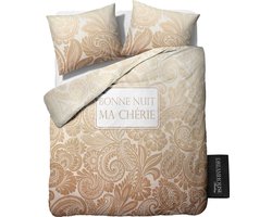 Dreamhouse Bedding Ma Cherie - Dekbedovertrekset - Lits-Jumeaux - 240x200/220 cm + 2 kussenslopen 60x70 cm - Taupe