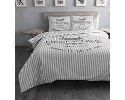 Dreamhouse Bedding Residence Dekbedovertrekset - Tweepersoons - 200 x 220 cm - Wit