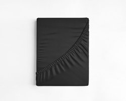 Dreamhouse Bedding - Topper Hoeslaken - Katoen - Tweepersoons - 140x200 cm - Zwart