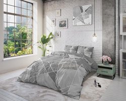 Dreamhouse Furtrix - Dekbedovertrekset - Tweepersoons - 200x200/220 + 2 kussenslopen 60x70 - Grijs