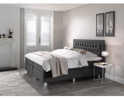 Dreamhouse Valentina Comfort Boxspring - Boxspring - Pocketvering - 180x200 - Antraciet
