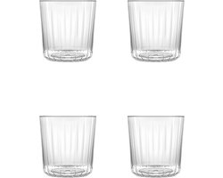 Dreamline Beverage Glazen – Set van 4 – 390 ml – Stijlvol en Stevig Glas voor Water, Frisdrank en Cocktails – Vaatwasmachinebestendig