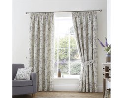 Dreams & Drapes Jazmine-Heide Plooi-Gordijnen Katoen 229x229 cm