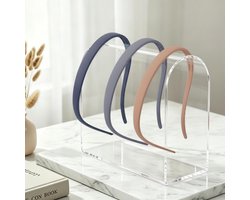 DRESHOW DRESHOW 6 Stuks Hoofdbanden voor Brildragers Antislip Plastic Hoofdbanden met Tandjes die Geen Druk Uitoefenen voor Vrouwen en Meisjes