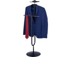 Dressboy 121 x 45 x 335 cm zwart - kledingstandaard voor mannen en vrouwen