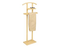 Dressboy Kledingstandaard Kledingbutler – Bamboe – H113 cm