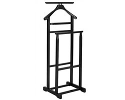 Dressboy Kledingstandaard Kledingbutler – Dennen Hout – H103 cm