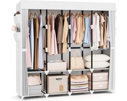 Dressing Kasten - Kledingkast - Kledingkasten Slaapkamer - Organizer - Wit