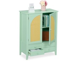 dressoir - 4 lades - 2 deuren - 90x70x34 cm - woonkamer - slaapkamer