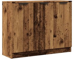 Dressoir 90,5x30x70 cm - Houten Kast met Opbergruimte - Modern Design voor Jouw Interieur